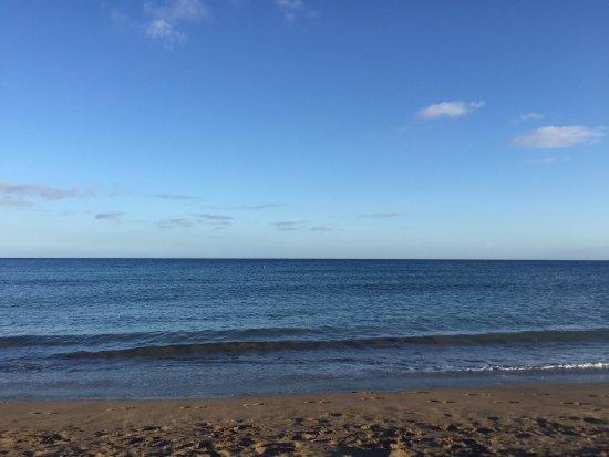 la Playa de Pocillos